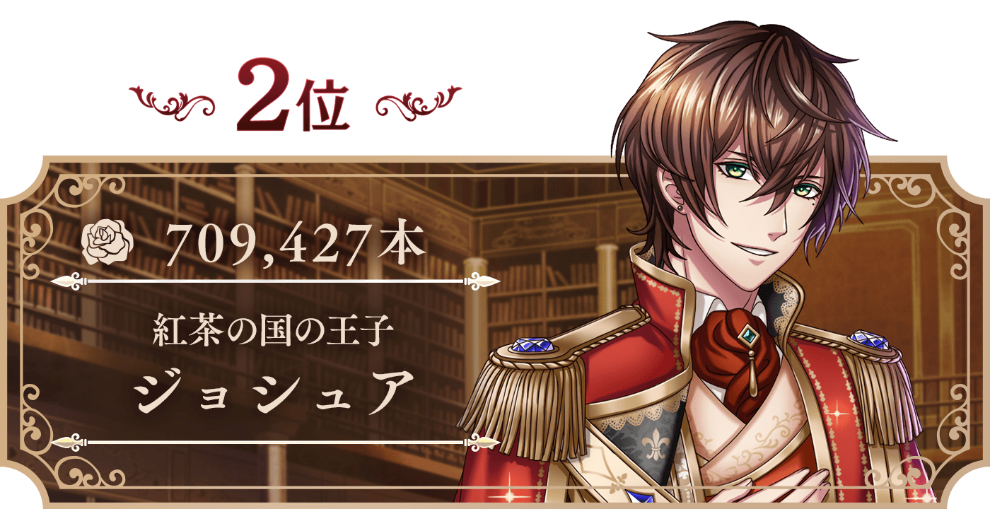2位 ジョシュア 709,427本