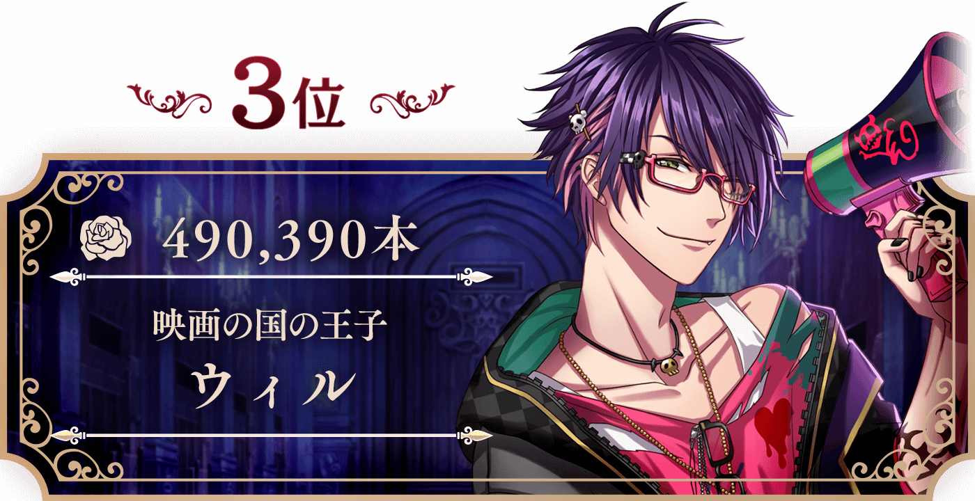 3位 ウィル 490,390本